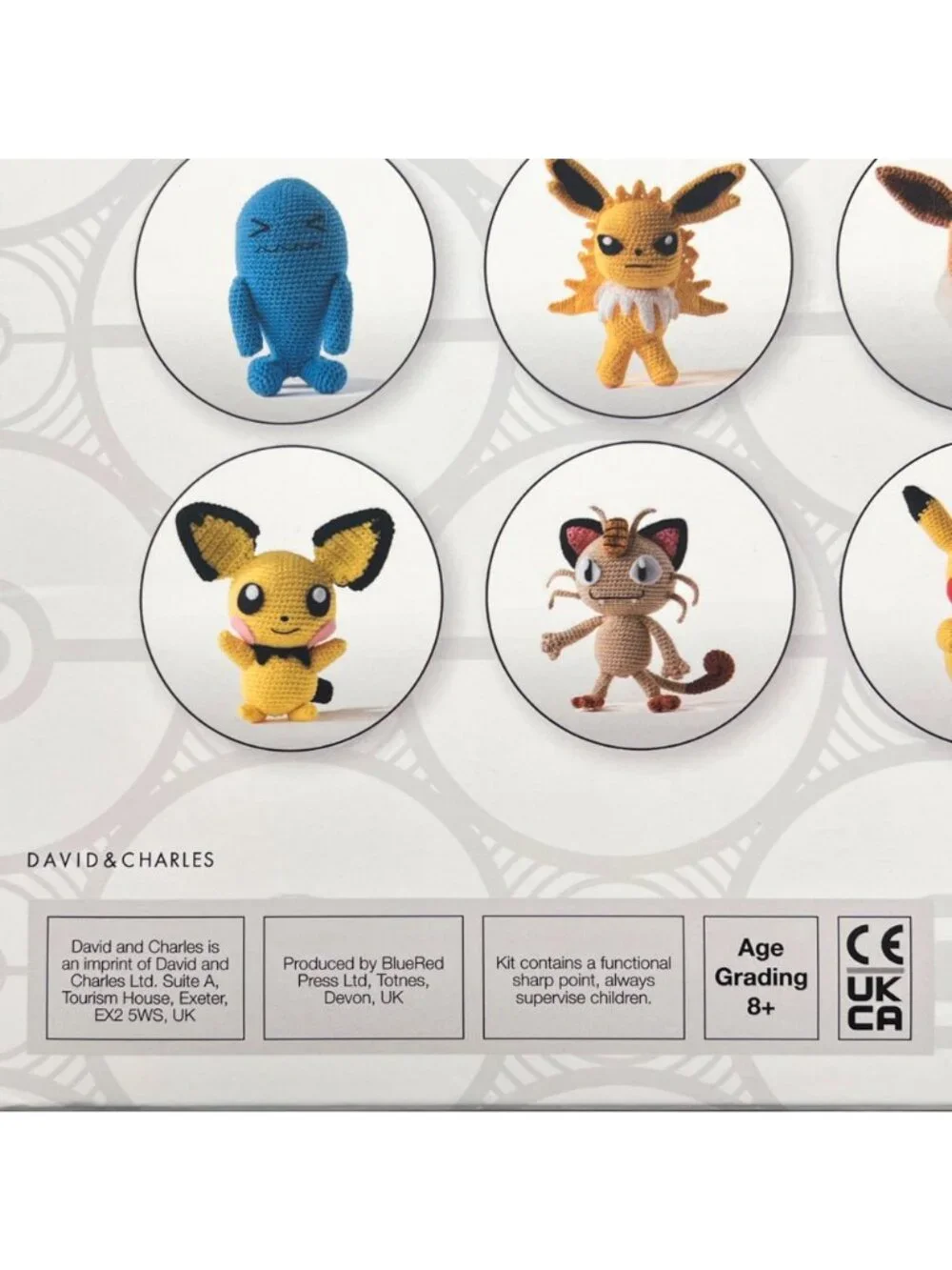 Pokemon Eevee Crochet Plushie Kit Sabrina Somers 2024 New in Box Ages 8+